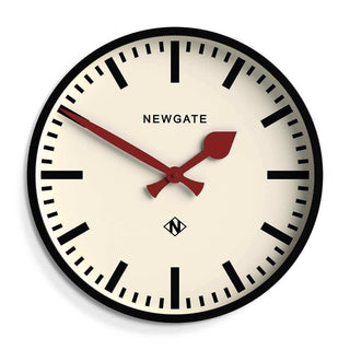 Universal railway wall clock black 43cm - Het Adres