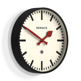 Universal railway wall clock black 43cm - Het Adres
