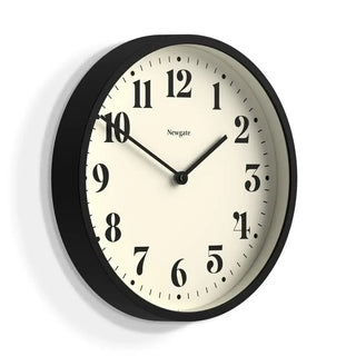 Wanduhr Number four schwarz 30cm - Het Adres
