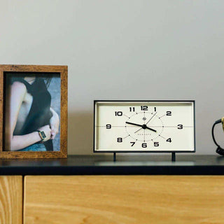 Wideboy table clock / alarm clock white - Het Adres