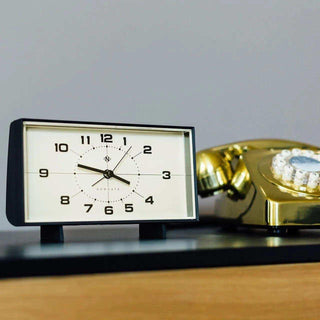 Wideboy table clock / alarm clock white - Het Adres