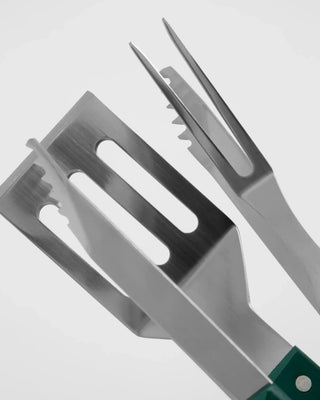 BBQ Grillset groen acaciahout en rvs - set van 3 van Nicolas Vahe, vanuit een aanvullend productaanzicht