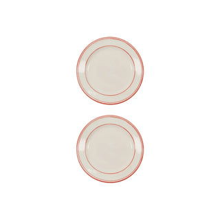 Bistro bord rood 21cm - set van 2 van Nicolas Vahe, duidelijk als hoofdfoto afgebeeld