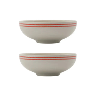 Bistro schaal rood 15cm - set van 2 van Nicolas Vahe, duidelijk als hoofdfoto afgebeeld