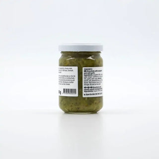 Bruschetta courgette et ail des ours - Het Adres