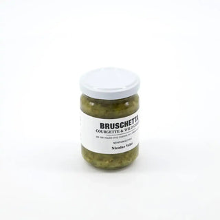Bruschetta courgette et ail des ours - Het Adres