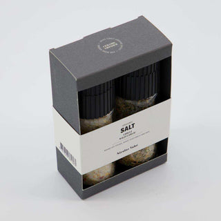 Gift Box Organic Chilli Salt & Wild Garlic Salt - Het Adres