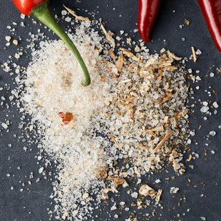 Gift Box Organic Chilli Salt & Wild Garlic Salt - Het Adres