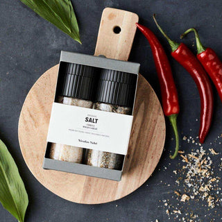 Gift Box Organic Chilli Salt & Wild Garlic Salt - Het Adres
