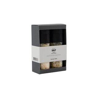 Gift Box Organic Chilli Salt & Wild Garlic Salt - Het Adres