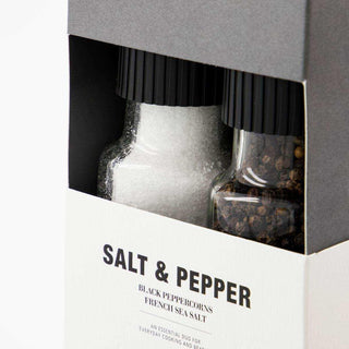 Cadeaubox Salt & Pepper van Nicolas Vahe, vanuit een aanvullend aanzicht van de cadeauset