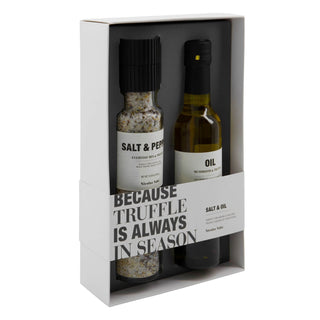 Cadeaubox Truffelzout & Truffelolie van Nicolas Vahe, duidelijk als hoofdfoto afgebeeld