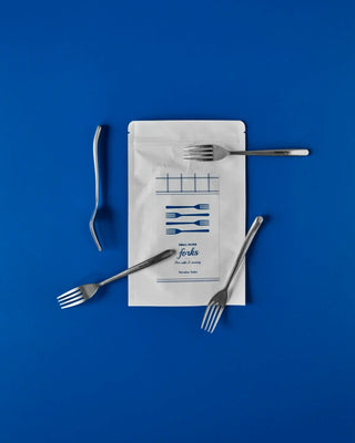 Cakevork Cake Antiek zilver - 4 stuks van Nicolas Vahe, in een culinaire setting met bijpassende ingrediënten