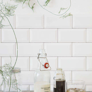 Bottle with swing top Clear - Het Adres
