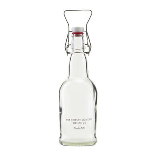 Bottle with swing top Clear - Het Adres