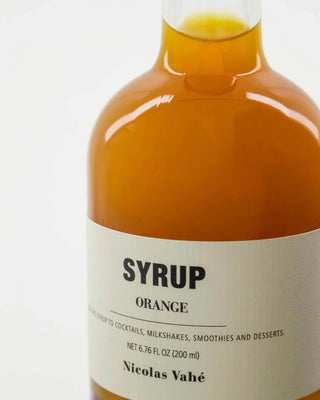 Fruitsiroop Sinaasappel – 200 ml van Nicolas Vahe, tijdens het bereiden of serveren van gerechten