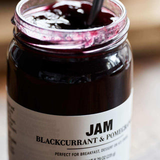 Jam blackcurrant and pomegranate - Het Adres