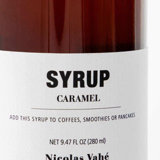 Karamel siroop 280ml van Nicolas Vahe, tijdens het bereiden of serveren van gerechten
