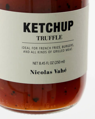 Ketchup met zwarte truffel 250ml van Nicolas Vahe, vanuit een aanvullend productaanzicht