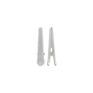 Clip silver 8cm - 2 pieces - Het Adres