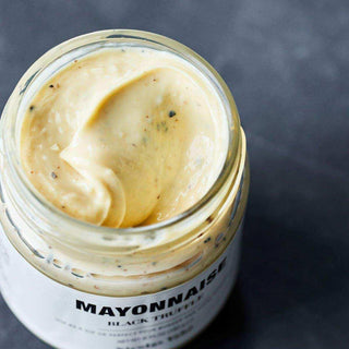 Mayonnaise mit schwarzem Trüffel - Het Adres