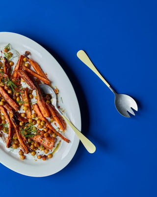 Salade set Serv Geel 20cm van Nicolas Vahe, toegepast in een sfeervolle interieursetting