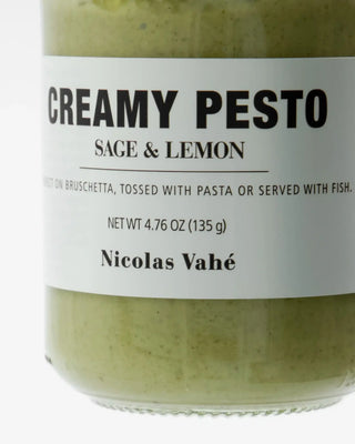 Salie en citroen pesto 135g van Nicolas Vahe, vanuit een aanvullend productaanzicht
