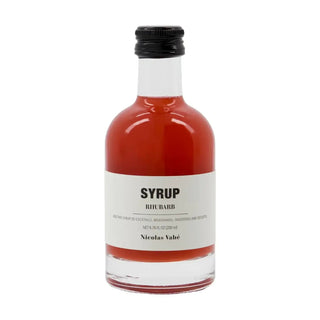 Nicolas Vahé Rhubarb siroop in fles van 200 ml