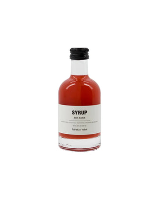 Syrup Rhubarb 200 ml van Nicolas Vahe, duidelijk als hoofdfoto afgebeeld