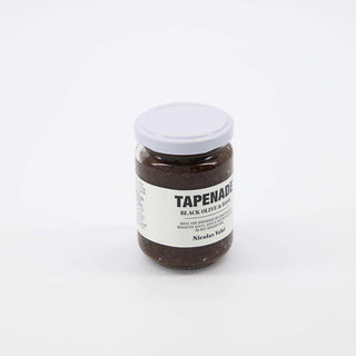 Tapenade aus schwarzen Oliven und Basilikum – Het Adres