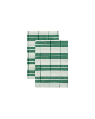 Theedoek Chef Groen Wit 50x70cm - 3 stuks van Nicolas Vahe, duidelijk als hoofdfoto afgebeeld