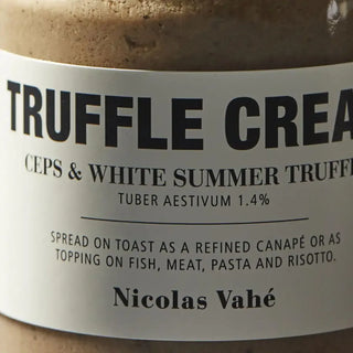 Crème de truffe aux cèpes et truffe blanche - Het Adres