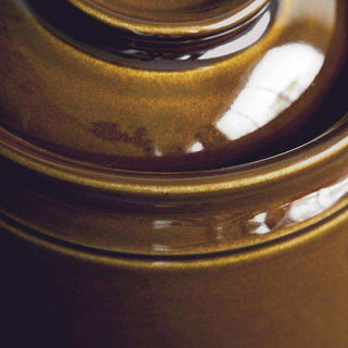 Storage jar with lid Barn mocha - Het Adres