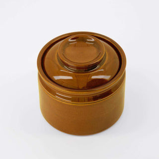 Storage jar with lid Barn mocha - Het Adres