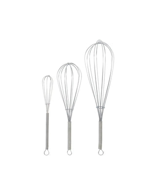 Whisk zilveren afwerking - set van 3 van Nicolas Vahe, duidelijk als hoofdfoto afgebeeld