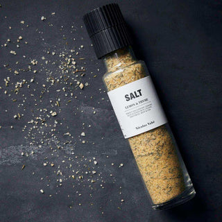 Salt with lemon & thyme - 320G - Het Adres