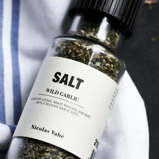Salt with wild garlic - 215G - Het Adres