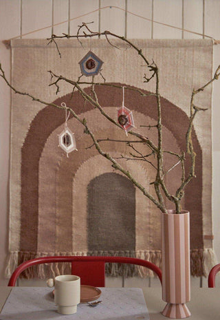 tapis mural follow the rainbow choco 100x124cm - Het Adres