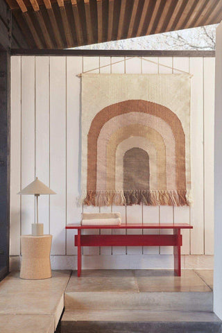 tapis mural follow the rainbow choco 100x124cm - Het Adres