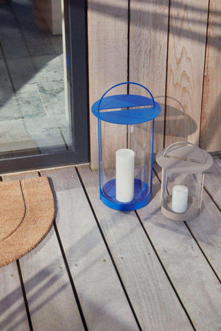 Maki lantern 29x20cm clay - Het Adres