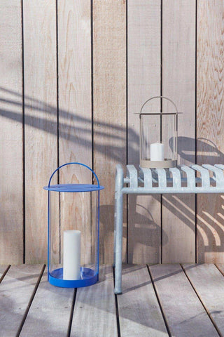 Maki lantern 29x20cm clay - Het Adres