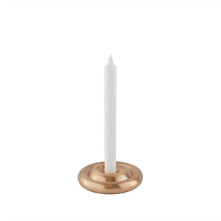 Savi kandelaar geborsteld messing 12cm van Oyoy, als vrijstaande productfoto