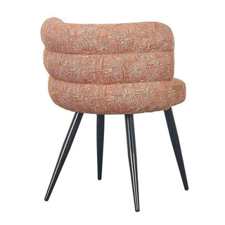 Cloud chair Safiya Terracotta - 2 pieces - Het Adres