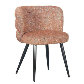 Cloud chair Safiya Terracotta - 2 pieces - Het Adres