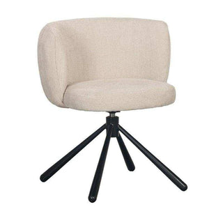 Silla giratoria Shell beige - Het Adres
