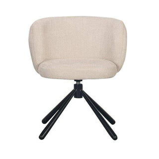 Shell swivel chair beige - Het Adres