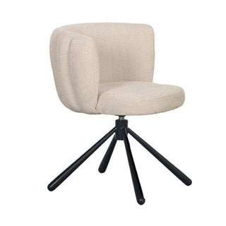 Silla giratoria Shell beige - Het Adres