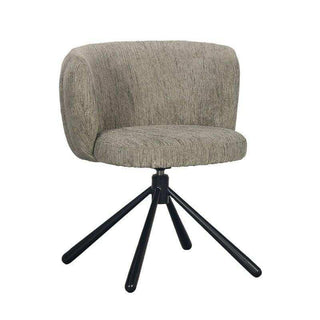Silla giratoria Shell crocodile green - Het Adres