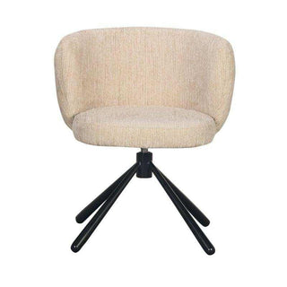 Shell swivel chair natural - Het Adres