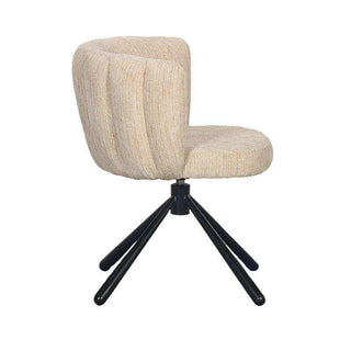 Shell swivel chair natural - Het Adres